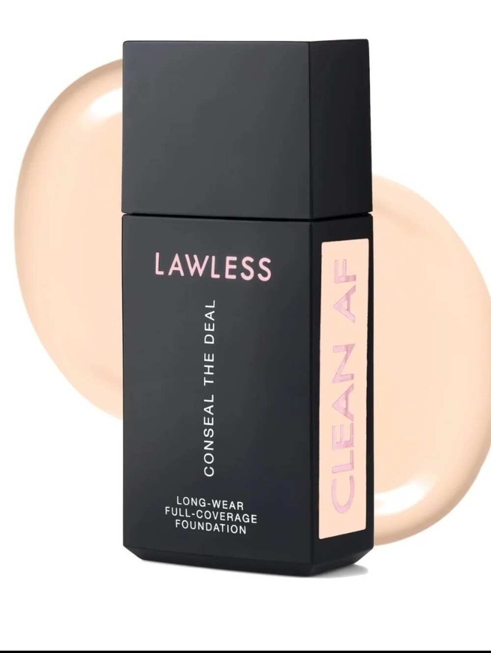 Lawless CRISTALLO Conceal the Deal Long Wear Full Coverage Foundation 1 oz NIB!